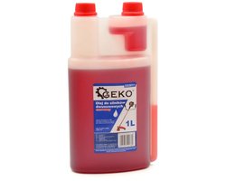 foto van GEKO Twee-takt olie - 1 liter - Geschikt voor mengsmering en individuele smering