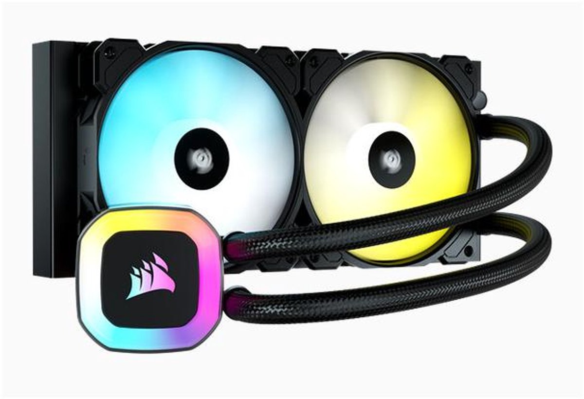 Corsair H100 RGB CPU Vloeistofkoeler waterkoeling