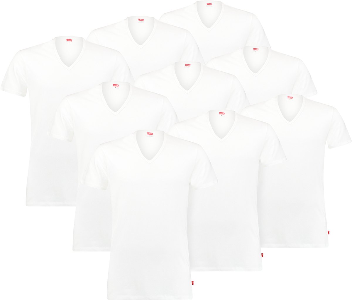 9-pack Levi's heren T-shirt 9-pack