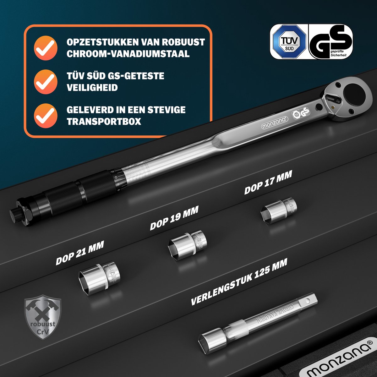Hbm 5 delige 1-2 momentsleutel 28-210 nm kopen? | Korting tot 75