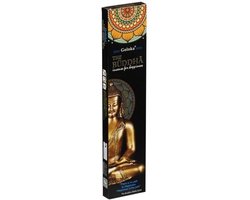 wierookstokje boeddha geluk 15 stick|incense stick buddha happiness 15 sticks|bâton d'encens Bouddha bonheur 15 sticks