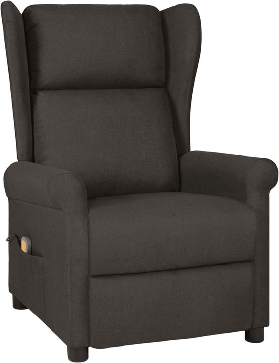 Massagestoel Relaxfauteuil Elektrisch 1 Persoon Taupe - Massagestoel - €239,95