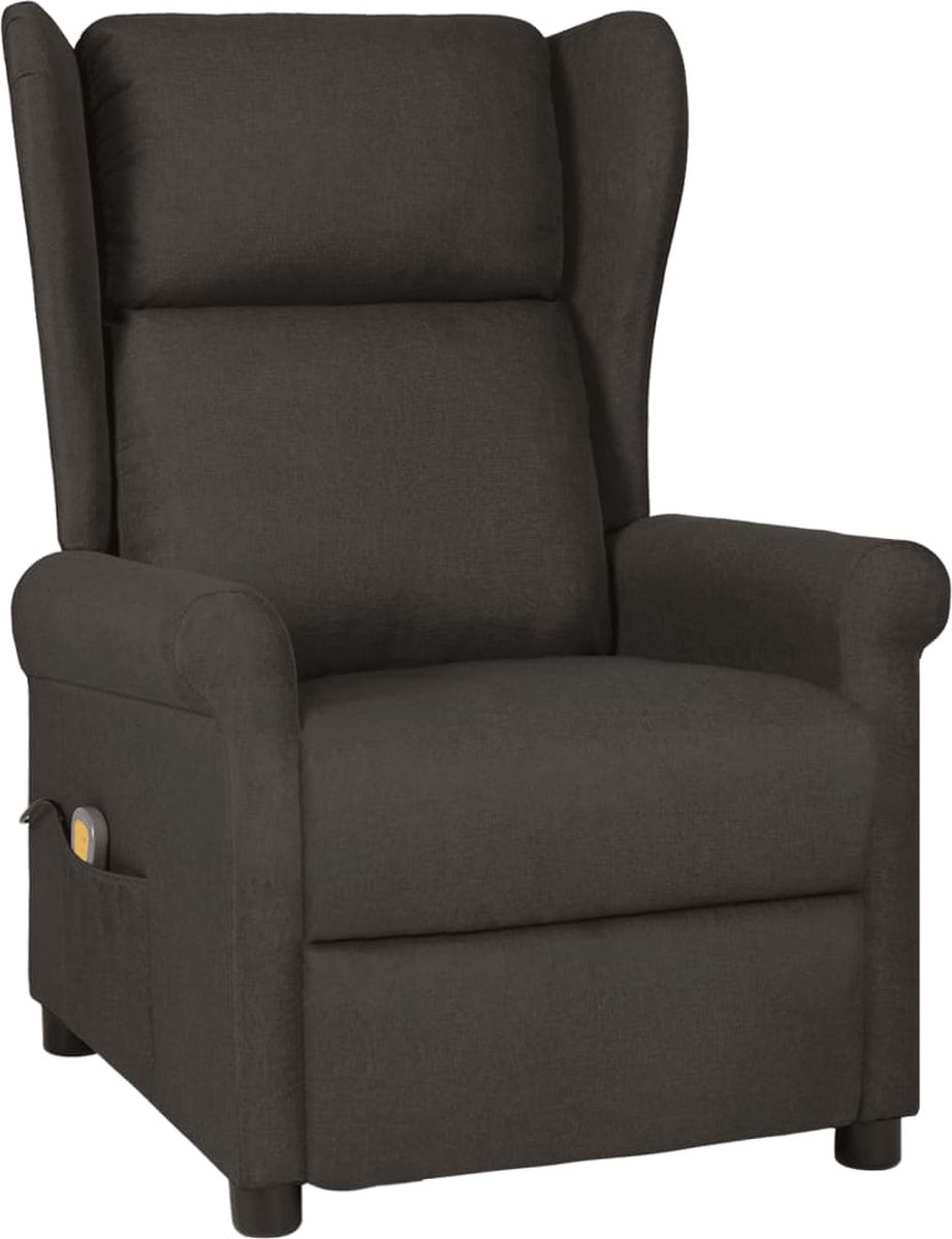 Massagestoel Relaxfauteuil Elektrisch 1 Persoon Taupe - Massagestoel - €239,95