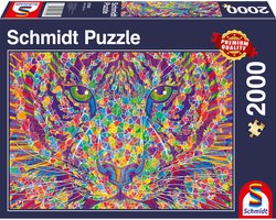 foto van Schmidt Spiele Wildes Herz - Tiger - 2000 Teile.