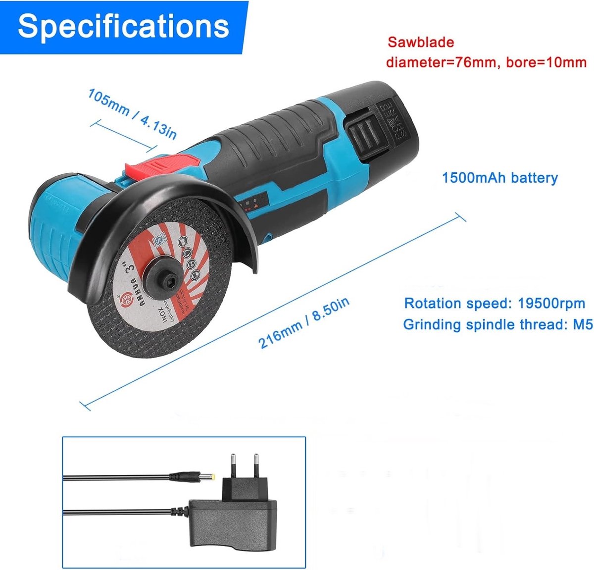 Makita XGT 40 V Max Haakse Slijper 125mm 40 Ah Accu (2 St. BL4040F) Met Makita XGT 40 V Max Haakse Slijper 125mm 40 Ah Accu (2 St. BL4040F) Met