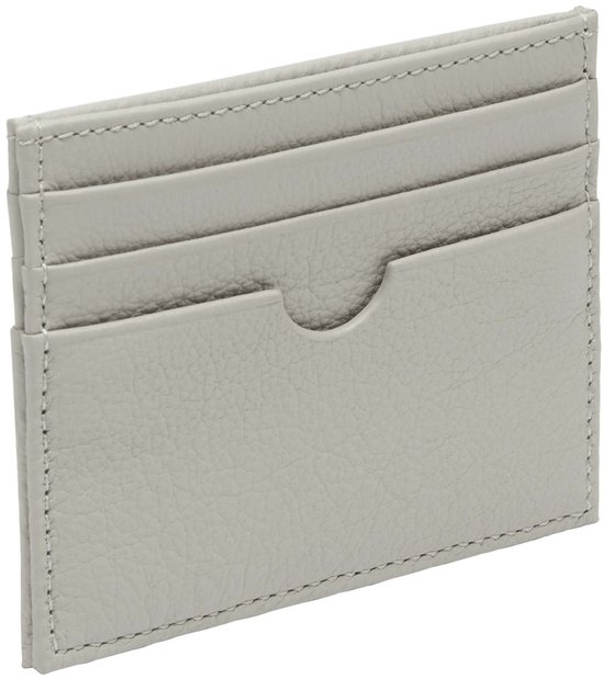 LIEBESKIND BERLIN Cuir Étui pour carte de crédit Men Wallets Harris Card Holder Steel Gris