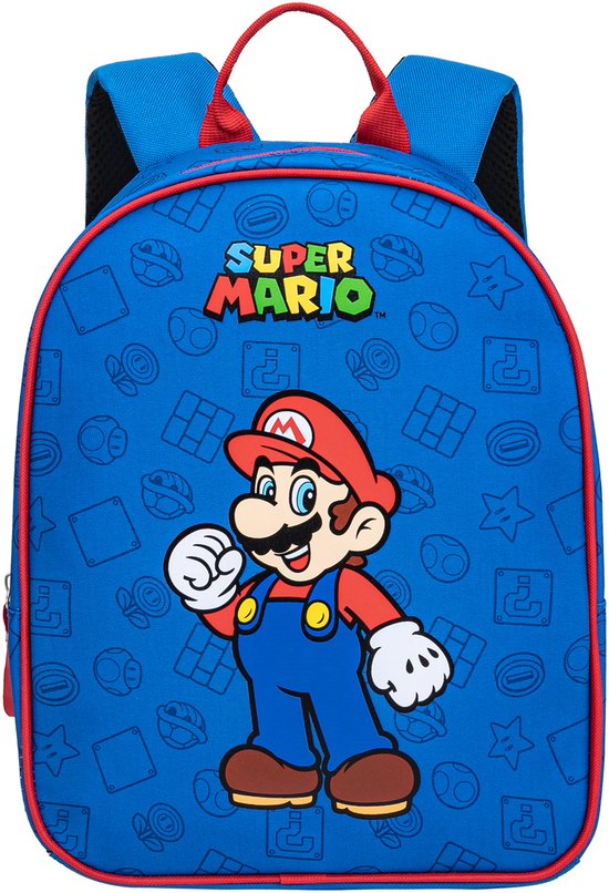 Super Mario Rugzak Meisjes Jongens - Hoogte 33cm