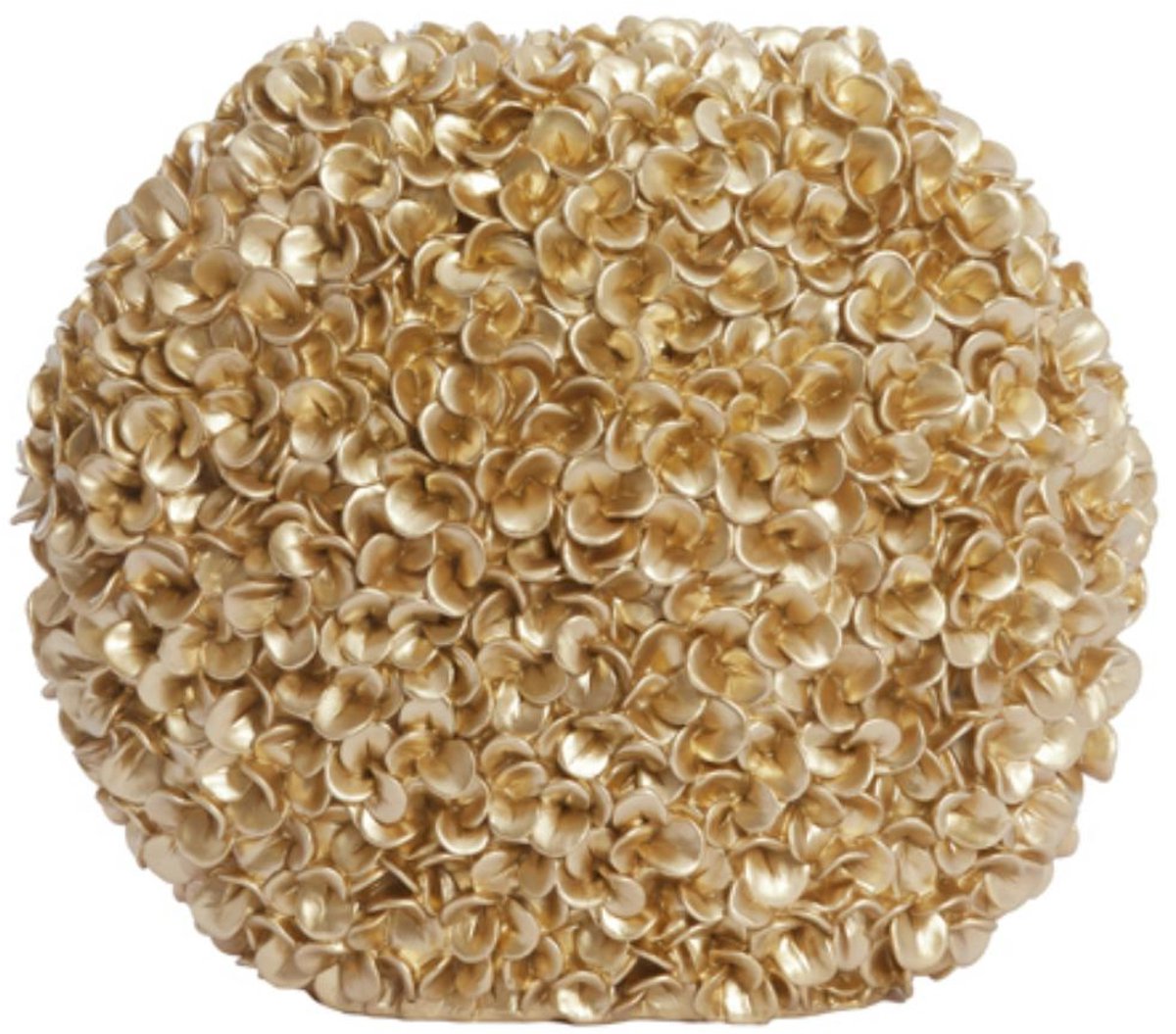 Light & Living Vaas Phylia - Goud - 44x20.5x38.5cm - Kunststof - Modern - Bloemenvaas - Woondecoratie - Decoratieve vaas voor woonkamer of slaapkamer