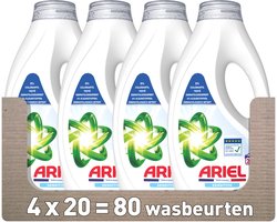 Ariel Vloeibaar Wasmiddel Sensitive - 4 x 20 Wasbeurten
