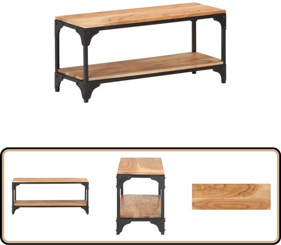 Foto: Vidaxl salontafel 90x30x40 cm massief acaciahout