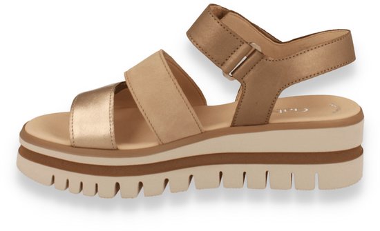 Sandale femme Gabor Taupe/ Or MULTICOLORE 38,5