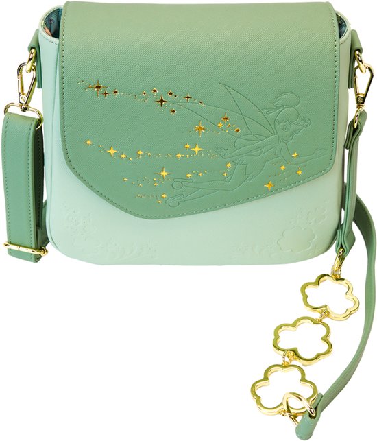 Loungefly - Peter Pan Tinker Bell Clover Crossbody Tas