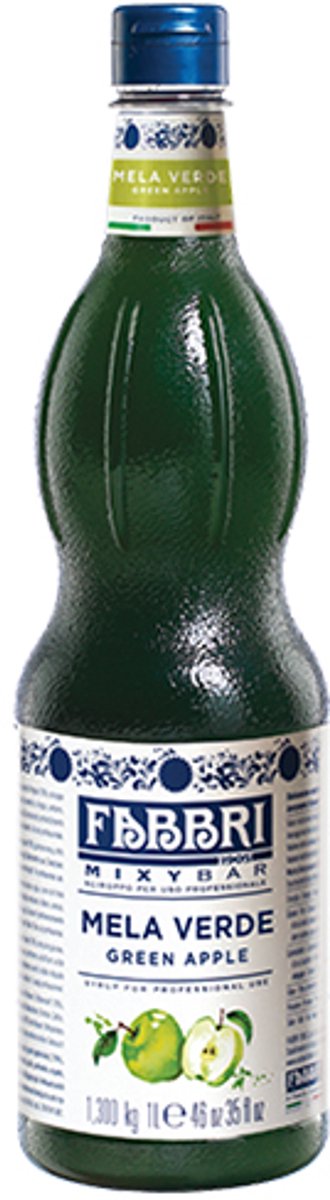 Fabbri - Mixybar Groene Appel Siroop - 1ltr