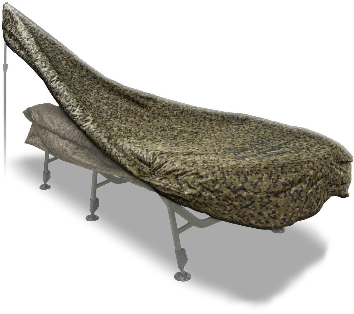Solar SP C-Tech Waterproof Bedchair Shroud Solcam Camo Stretcher Cover - Stretcher