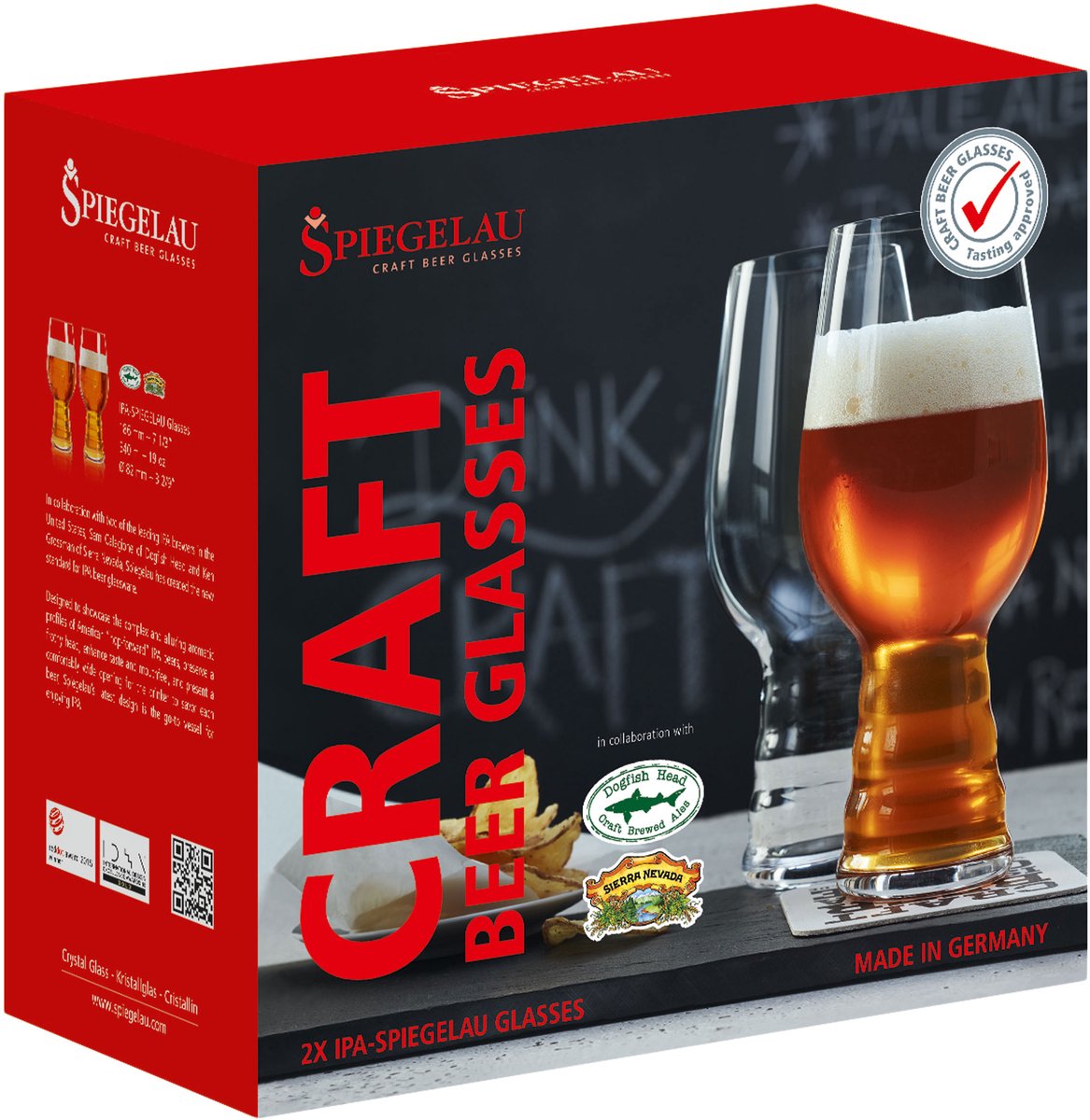 Spiegelau & Nachtmann, XXL bierglas voor India pale Ale, kristalglas