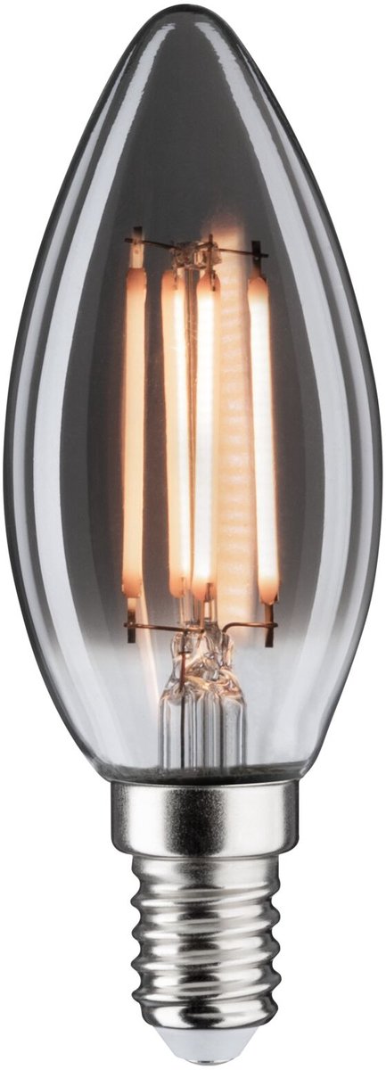1879 Filament 230 V LED kaars E14 Dim 145lm 4W 1800K dimbaar Rookglas