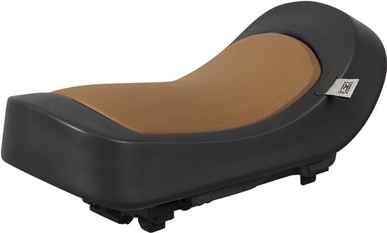 Urban Iki Junior fietszitje - MIK HD - Bincho Black/ Kurumi Brown — afbeelding 2