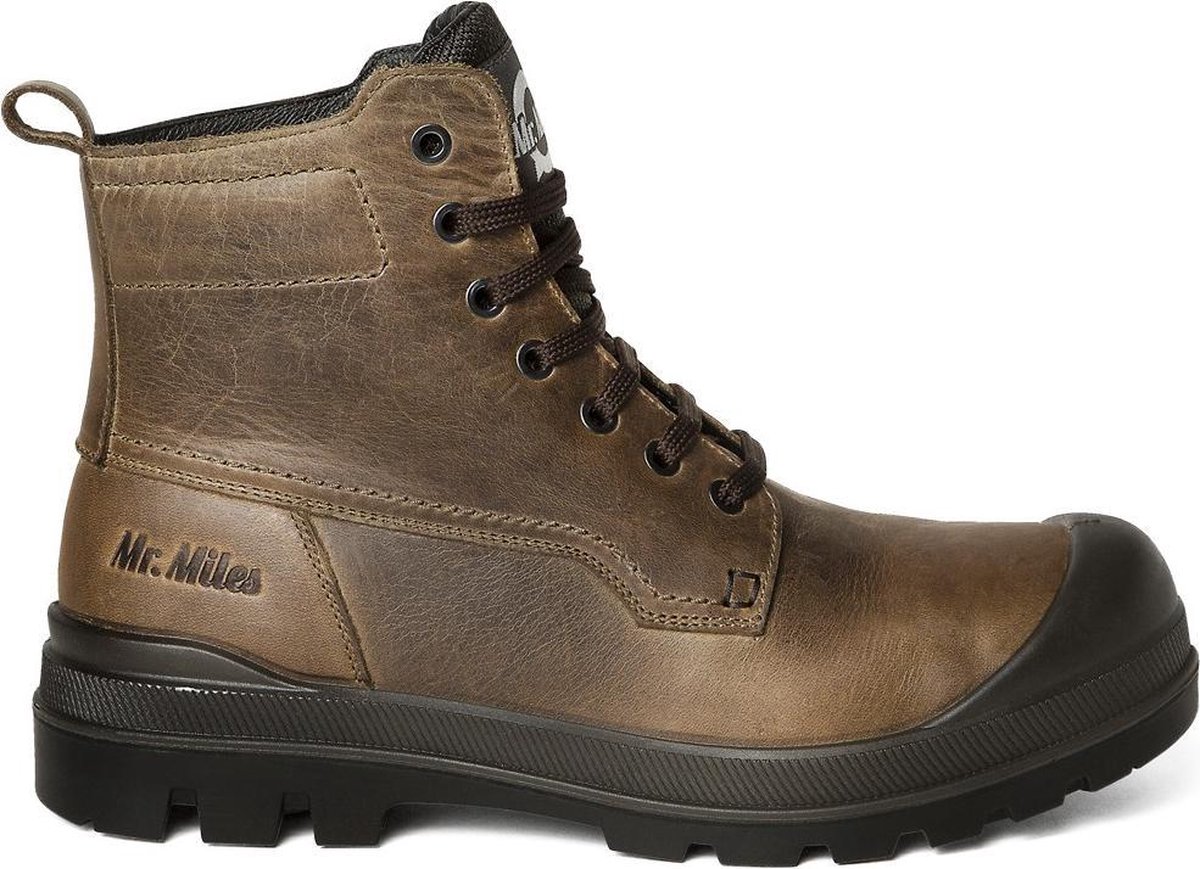 Werkschoen Mr.Miles Santiago 32422 S3 Maat 47 bruin hoog