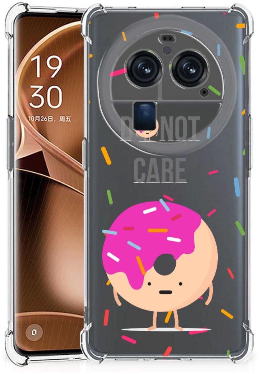 OPPO Find X6 Pro Beschermhoes Donut Roze