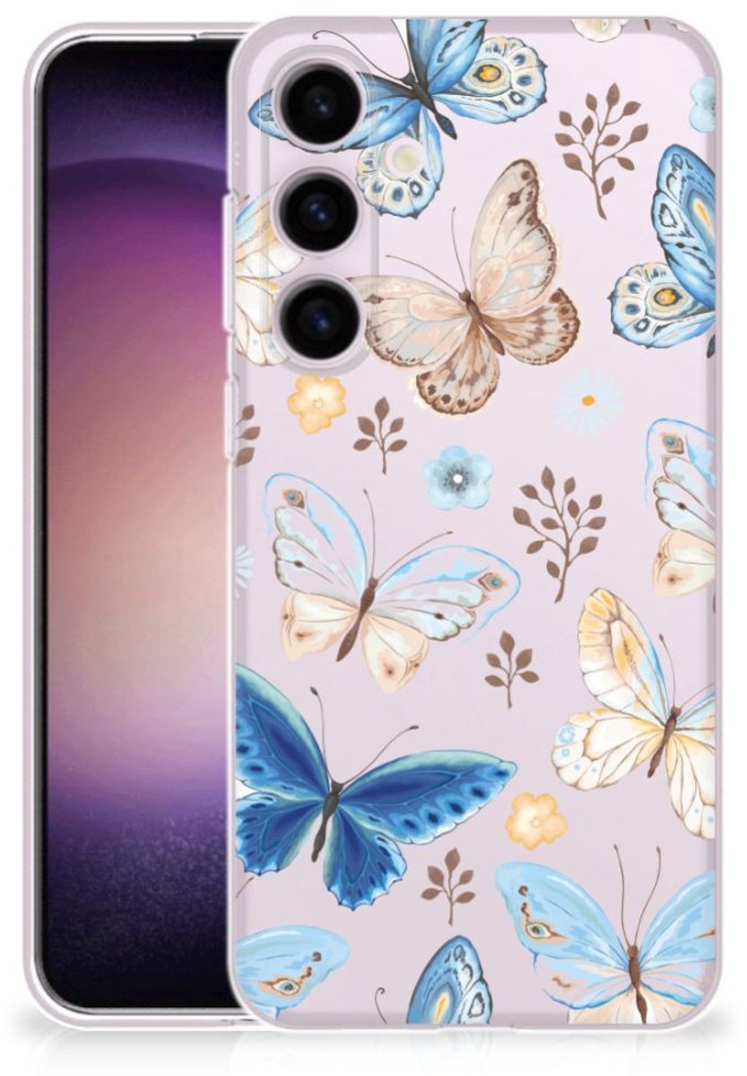TPU Hoesje voor Samsung Galaxy S24 Vlinder