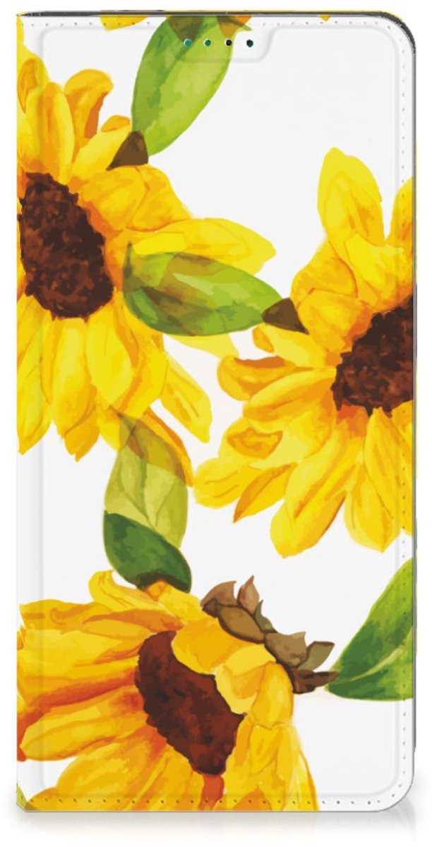 Smart Cover voor Nokia G42 Zonnebloemen