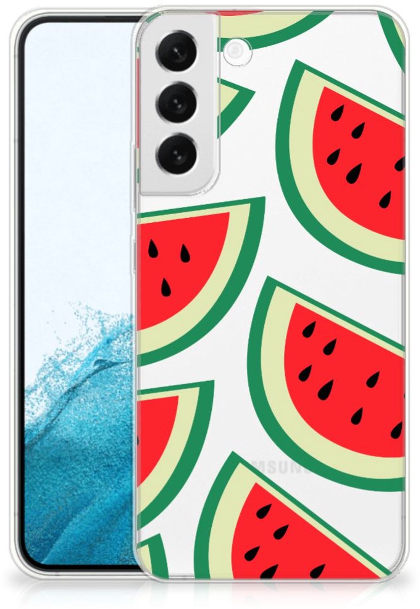 Samsung Galaxy S22 Plus Siliconen Case Watermelons