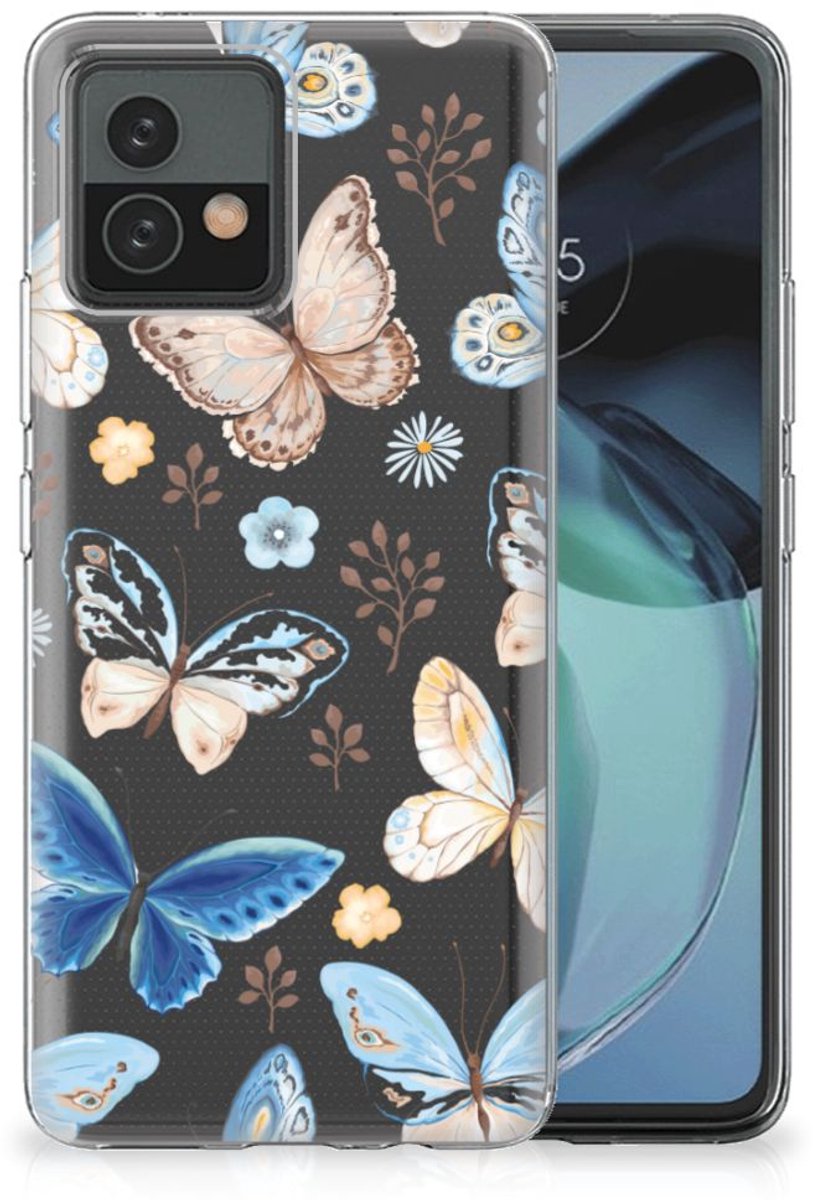 TPU Hoesje voor Motorola Moto G72 Vlinder