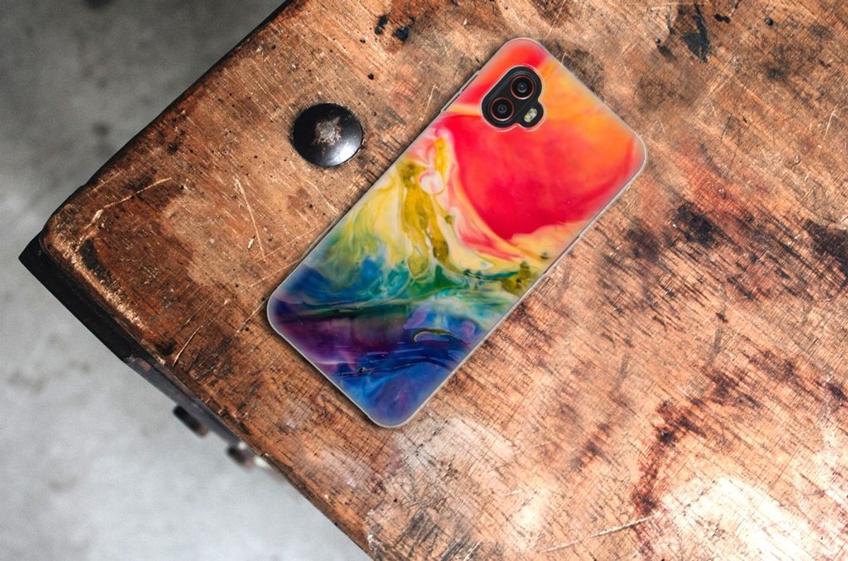 Hoesje maken Samsung Galaxy Xcover 6 Pro Watercolor Dark