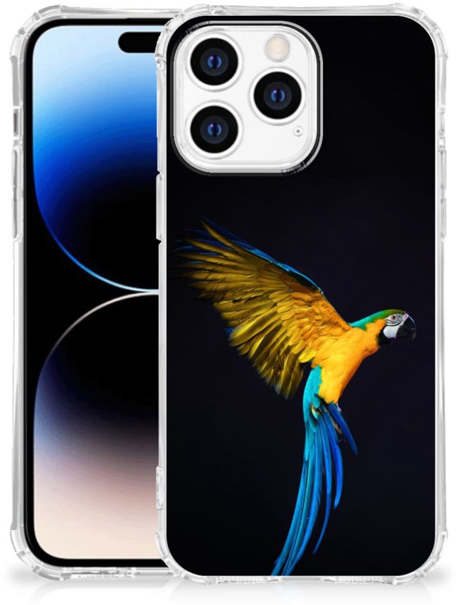 Apple iPhone 14 Pro Max Case Anti-shock Papegaai