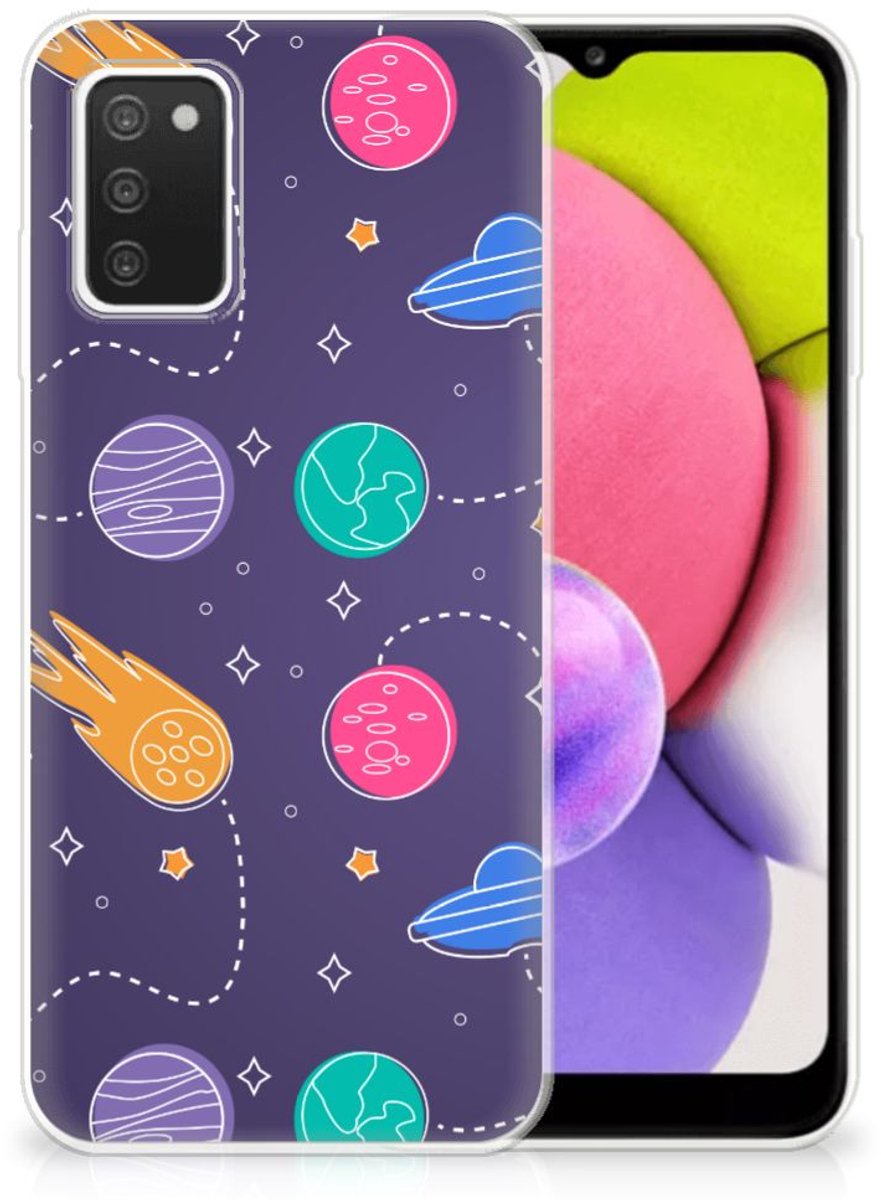 Samsung Galaxy A03S Silicone Back Cover Space
