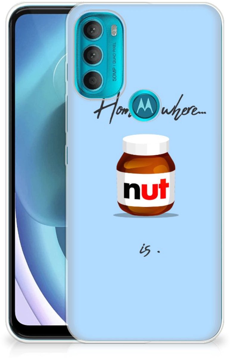 Motorola Moto G71 5G Siliconen Case Nut Home