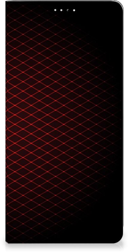 Coque Photo Phone Samsung Galaxy A33 5G Smart Cover Damier Rouge