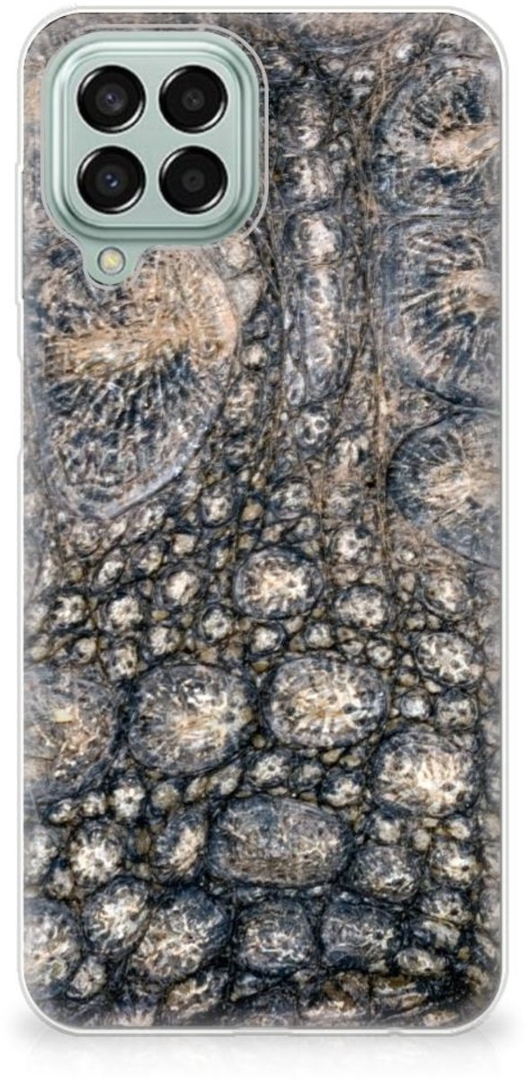 Samsung Galaxy M33 TPU Hoesje Krokodillenprint