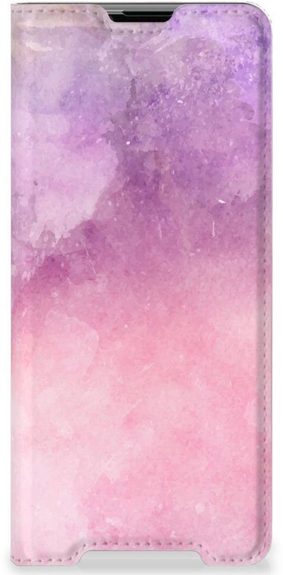 Nice Phone Case Sony Xperia 5 III Bookcase Cover Pink Violet Peinture