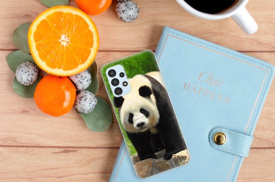 Bumper Case Samsung Galaxy A13 4G Smartphone Case Panda