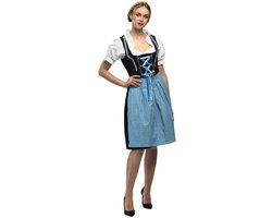 Boland - Kostuum Frau Fischer blauw (40/42) - Volwassenen - - Bierfeest - Tirol - Oostenrijk - Alpenmeisje