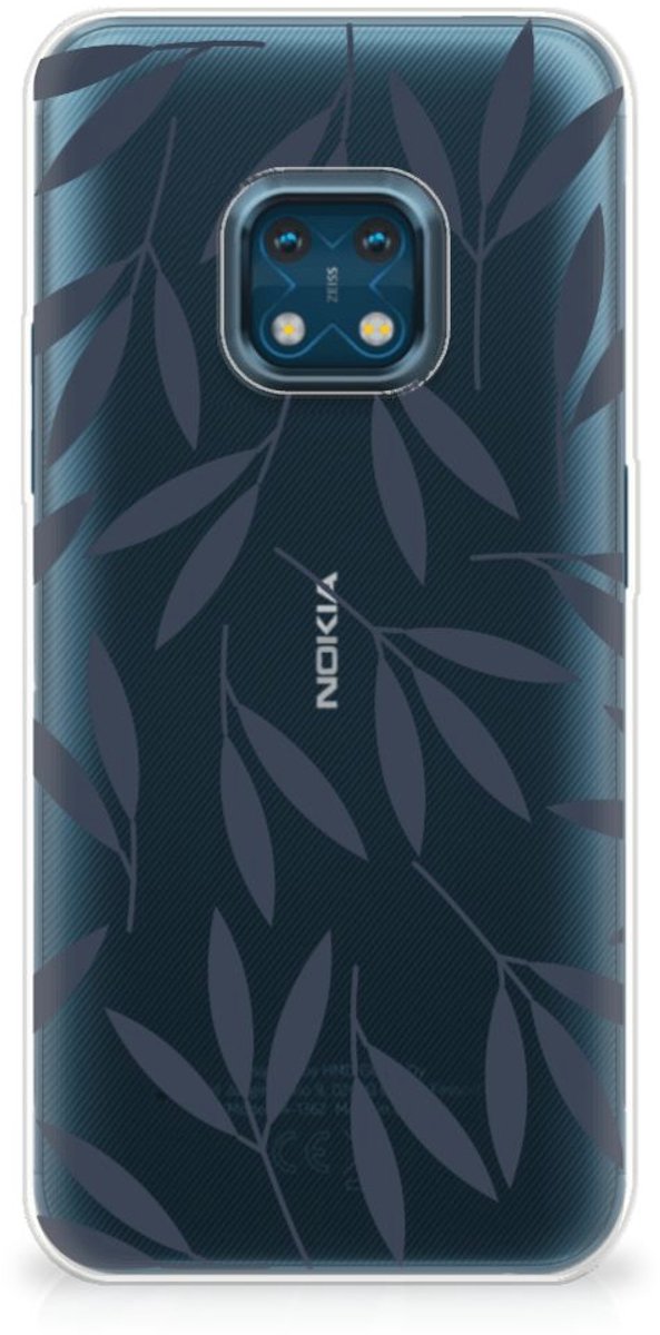 Nokia XR20 TPU Case Leaves Blue