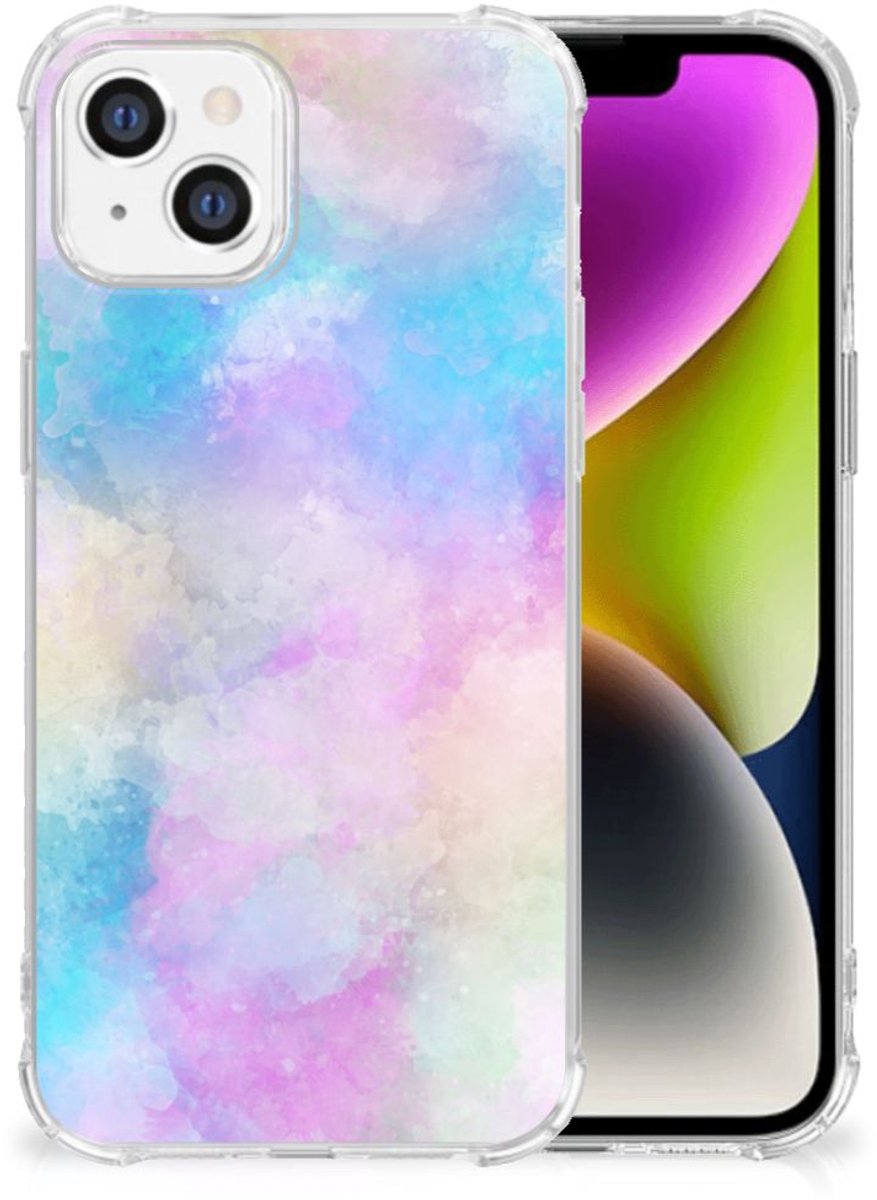 Back Cover iPhone 14 Watercolor Light