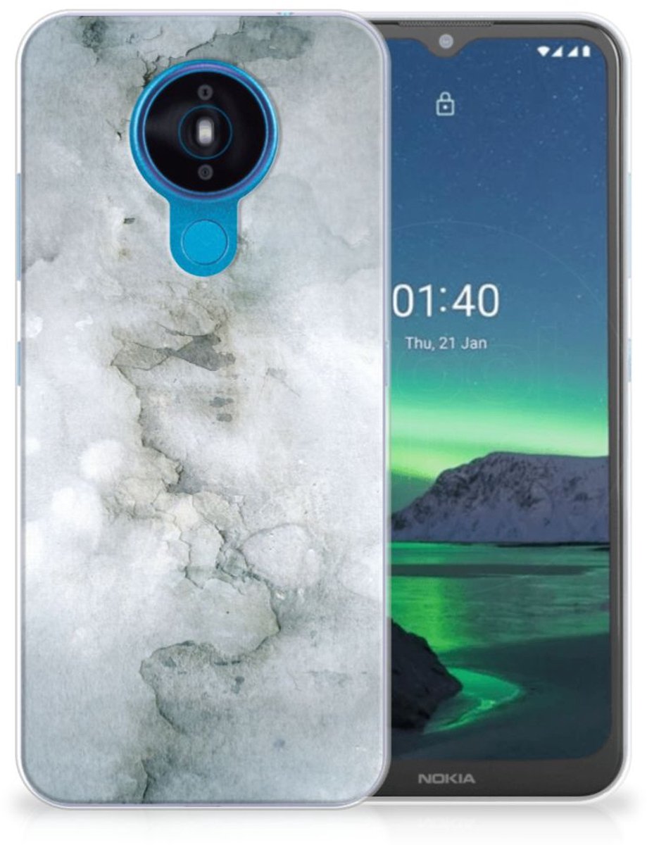 Hoesje maken Nokia 1.4 Painting Grey