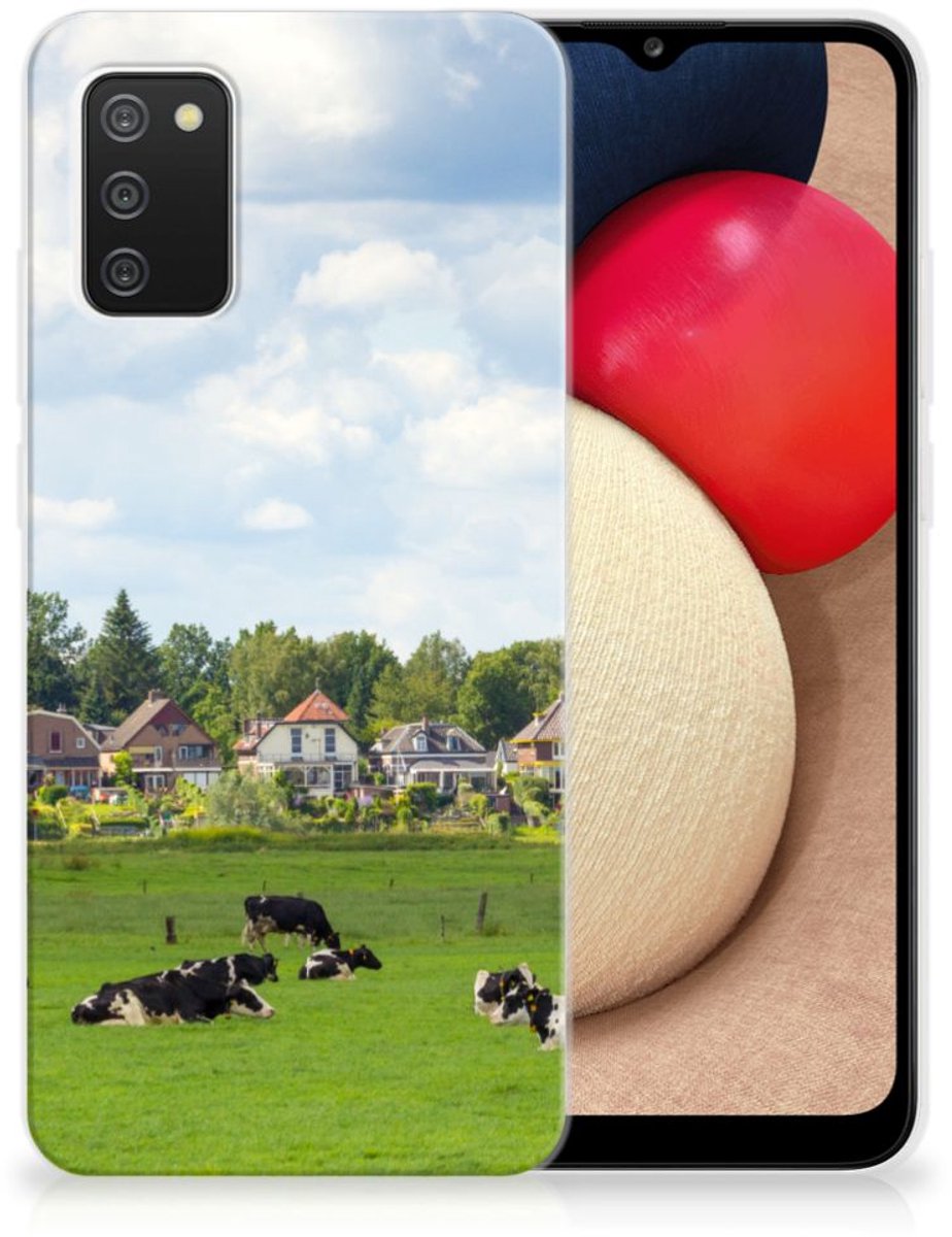 Samsung Galaxy A02s TPU Hoesje Koeien