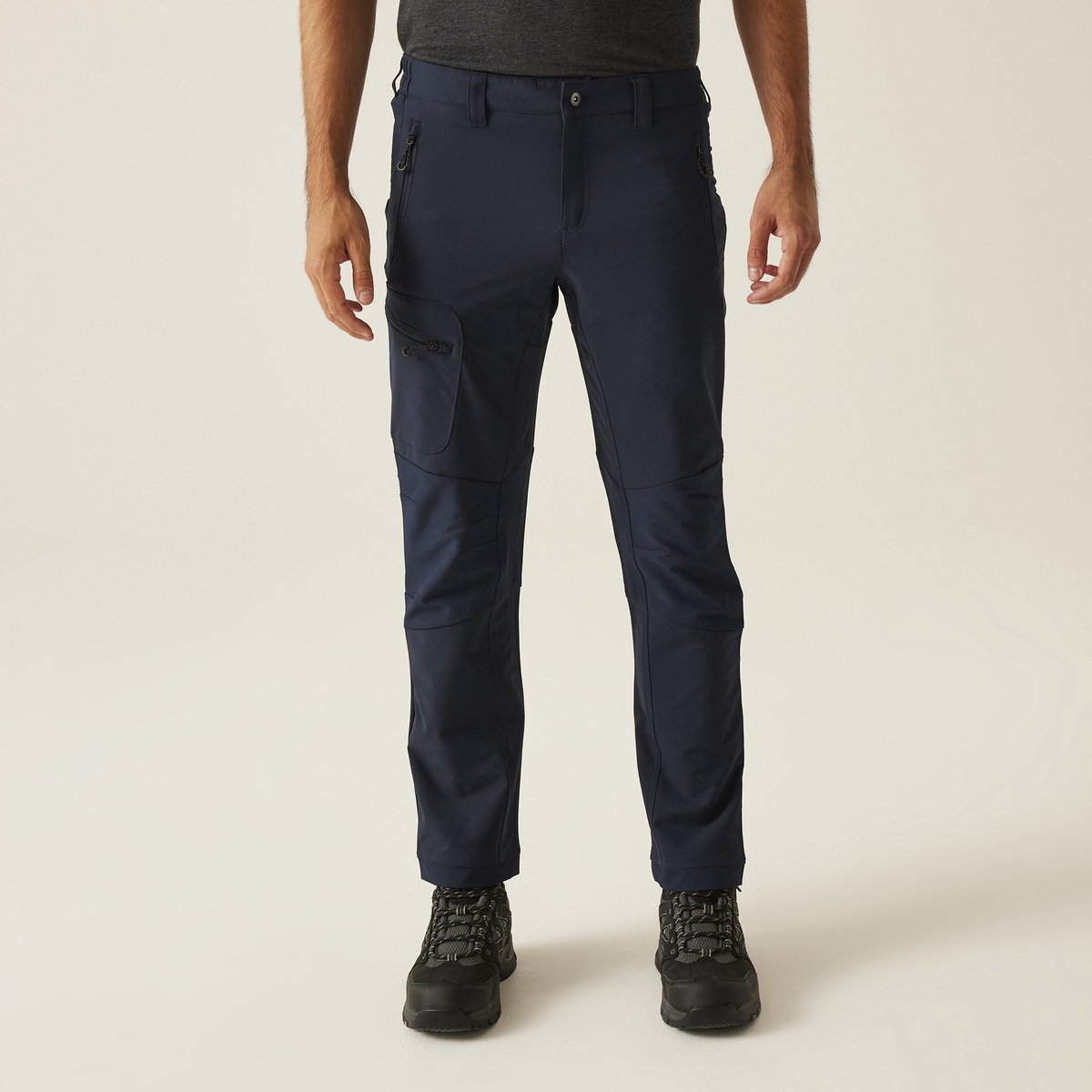 Broek Hiking Heren Waterafstotend Blauw