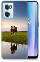 Coque de téléphone portable OnePlus Nord CE 2 5G Backcase Coque en Siliconen TPU Vache