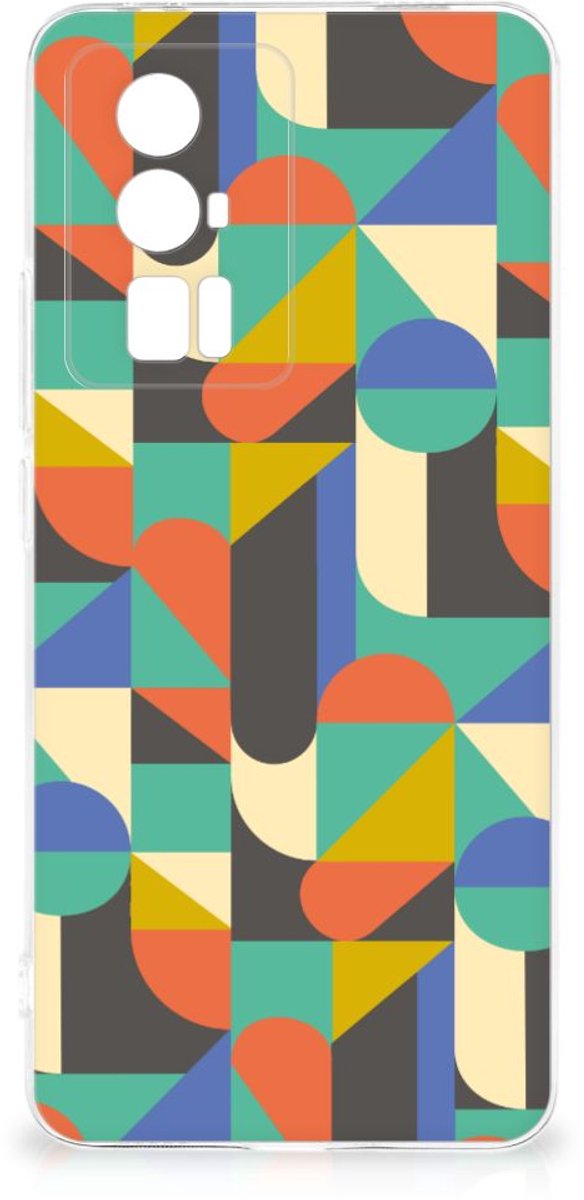 Xiaomi Poco F5 Pro TPU bumper Funky Retro