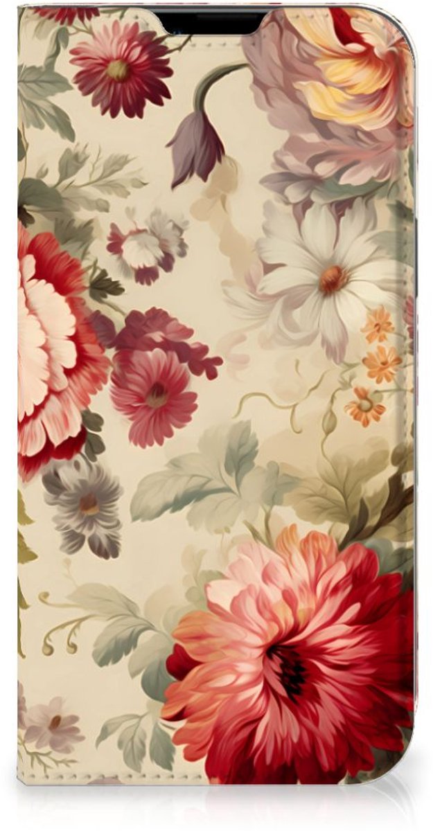Smart Cover voor Apple iPhone 14 Plus Bloemen