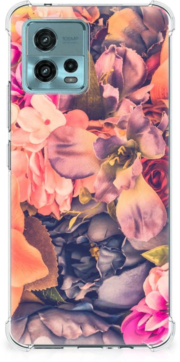 otorola Moto G72 Case Bosje Bloemen