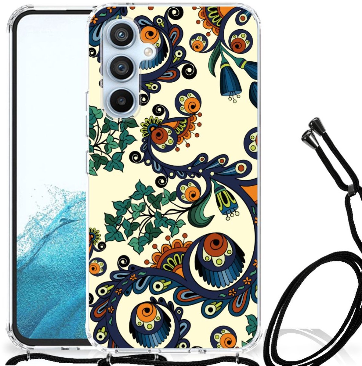 Anti Shock Case Samsung Galaxy A54 5G Barok Flower