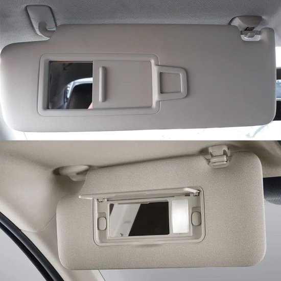 Autozonneklep - Cliphaak - Zonneklep Hhaken voor de Auto - Binnenhaken voor Zonnekleppen - Autohouder voor Zonneklep - compatibel met Audi A3A4LA5A6LQ5Q3 - Zwart van Eaowpay — afbeelding 3