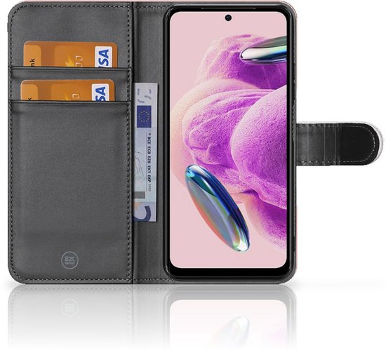 magnétique Cuir PU Protection Etui Housse pour Xiaomi Redmi Note 12S Coque Téléphone Drapeau Autrichien