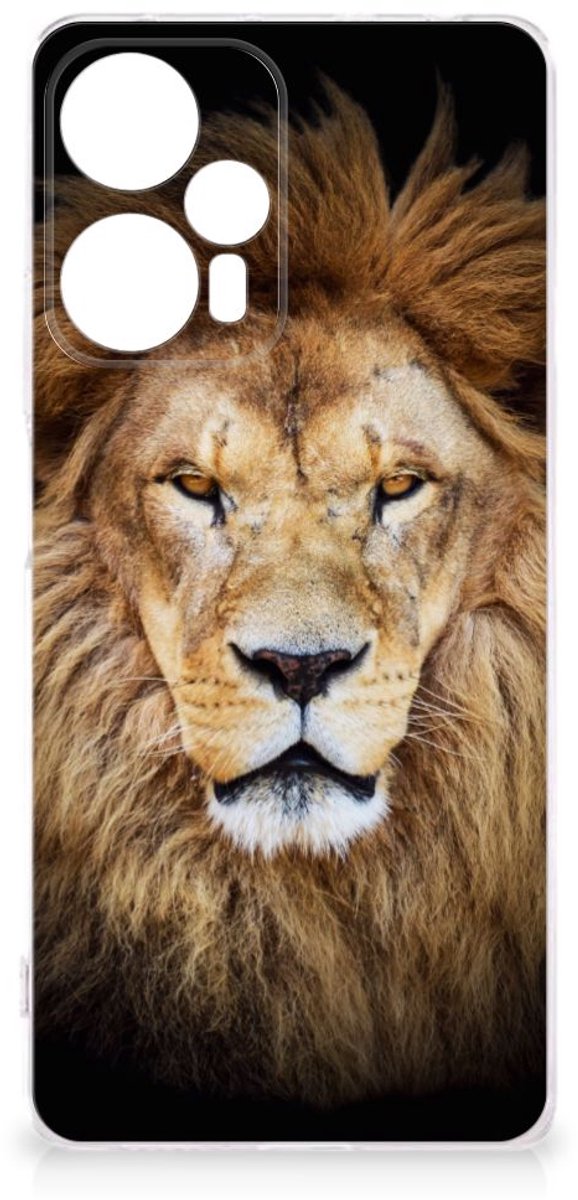 Xiaomi Poco F5 TPU Hoesje Leeuw