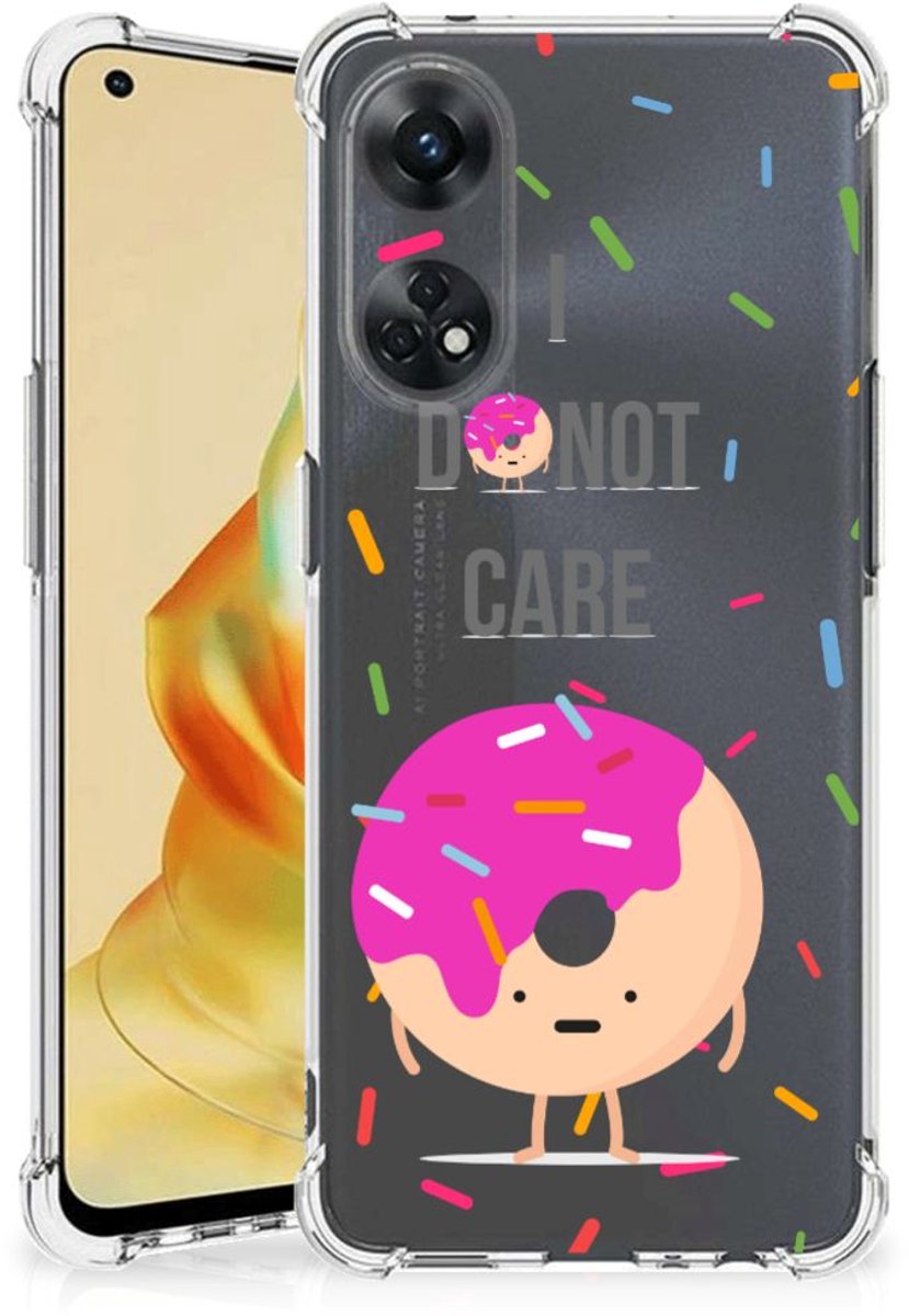 OPPO Reno8 T 4G Beschermhoes Donut Roze